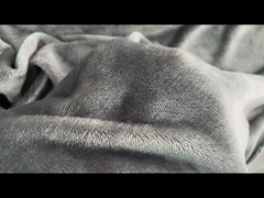 Fabrikanten leveren dubbelzijdig flanellen warm en dik huis kledingstof enkelzijdig flanellen bl