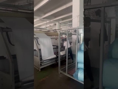 Filmatie ter plaatse van het productieproces van de eigen fabriek van Jiarui Textile Company