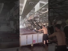 Filmatie ter plaatse van het productieproces van de eigen fabriek van Jiarui Textile Company