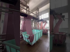 Filmatie ter plaatse van het productieproces van de eigen fabriek van Jiarui Textile Company