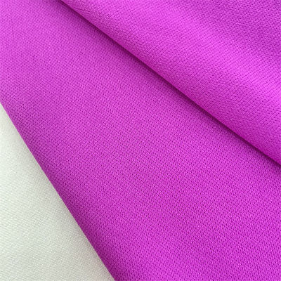 100% Polyester Knitted Fabric Color Fastness 3.5-4.0 Grade Custom 75D Jersey Tricot