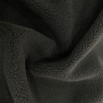Customized Color Polar Fleece Fabric For Garments Soft Comfortable Direct Supply